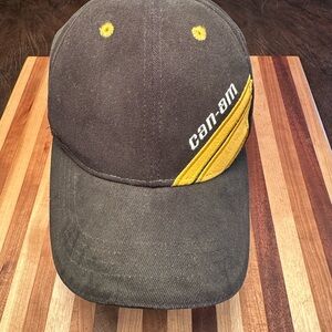 Vintage Can-Am/Spider BRP Black and Yellow Cap